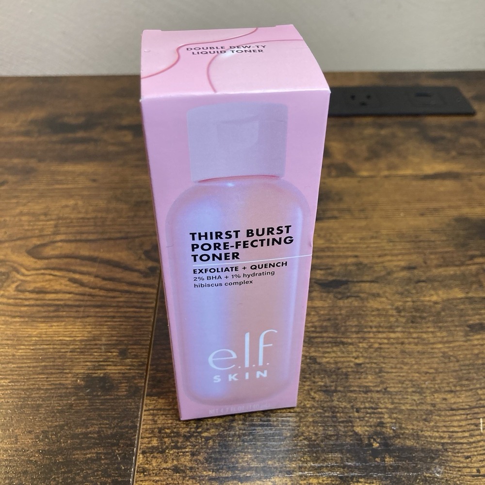 e.l.f. Thirst Burst Pore-fecting Toner 4.7 fl oz New